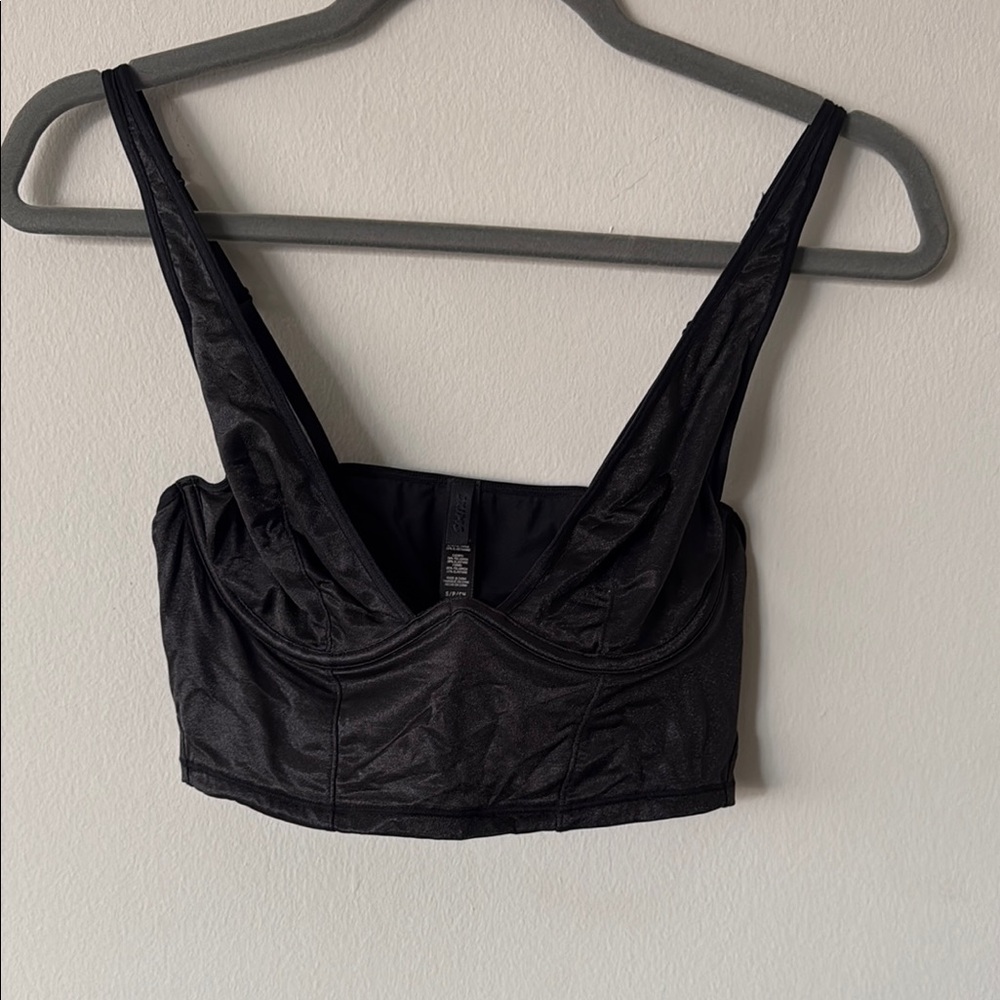 SKIMS Black Camisole with Wide Straps